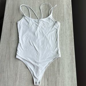 Abercrombie XS White Bodysuit